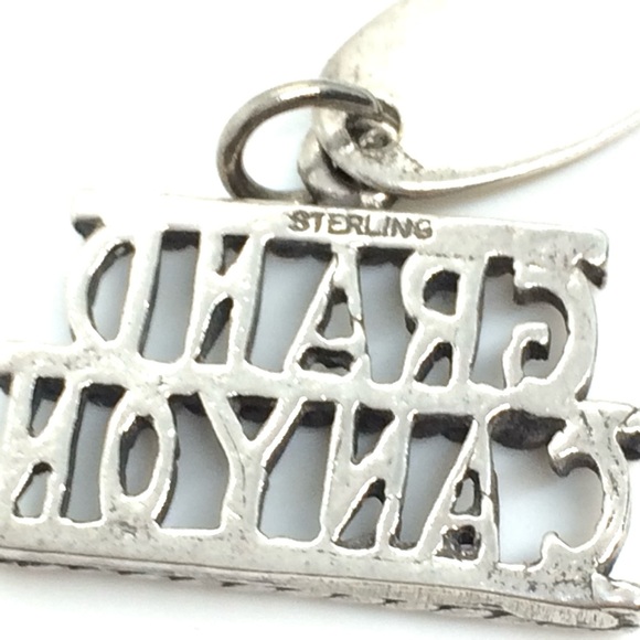 VINTAGE STERLING SILVER GRAND CANYON CHARM LAS VEGAS NEVADA PENDANT TOURIST - Picture 5 of 8